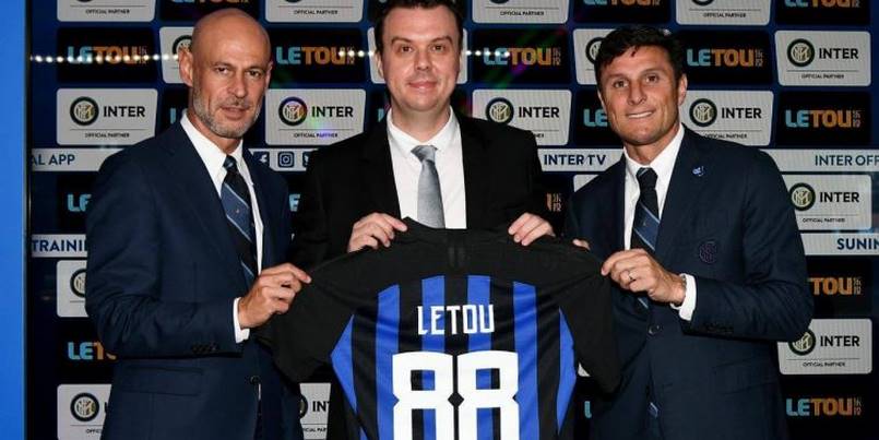 Nhà cái Letou ký kết tài trợ cho Inter Milan